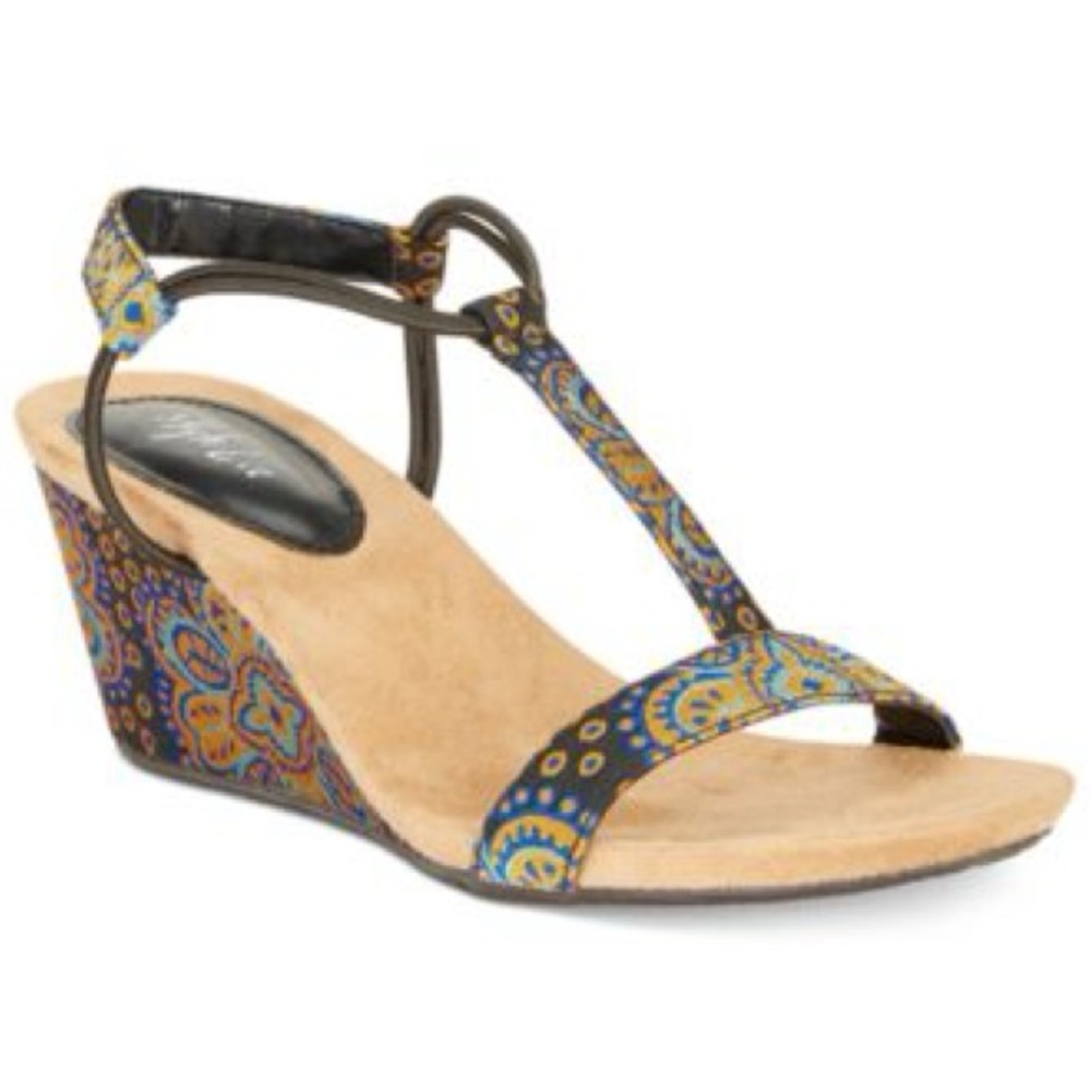 Style & Co Mulan Wedge Sandals - Size 9.5